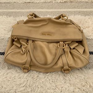Miu Miu Vitello Lux Handbag